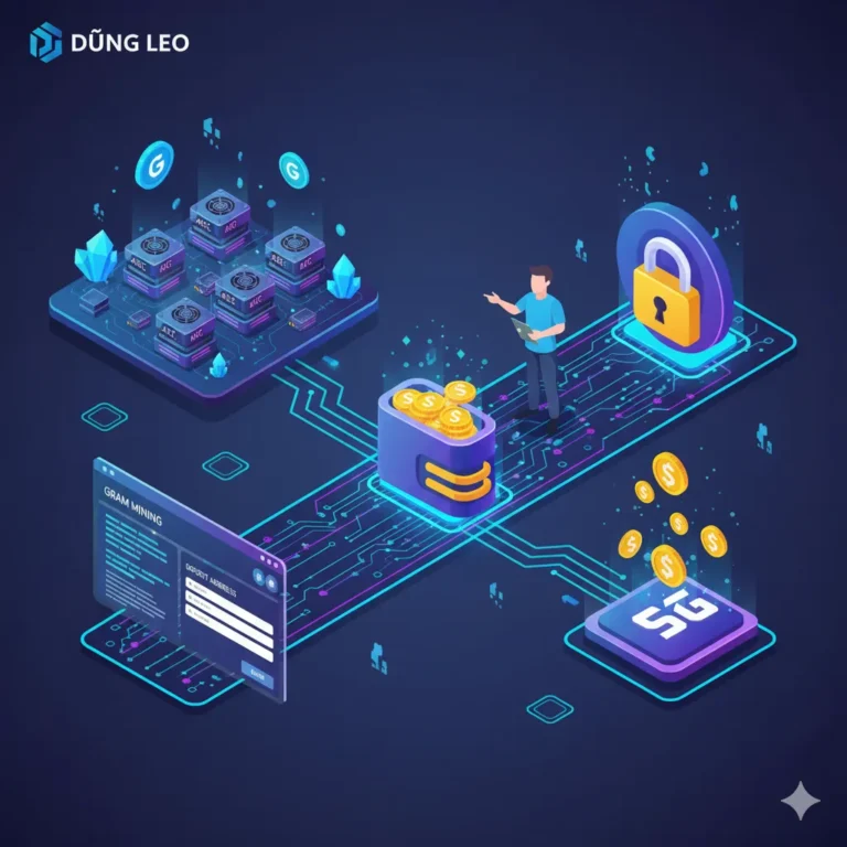 Hướng Dẫn Đào GRAM Coin Cho Người Mới – Rút Coin Về Sàn Giao Dịch