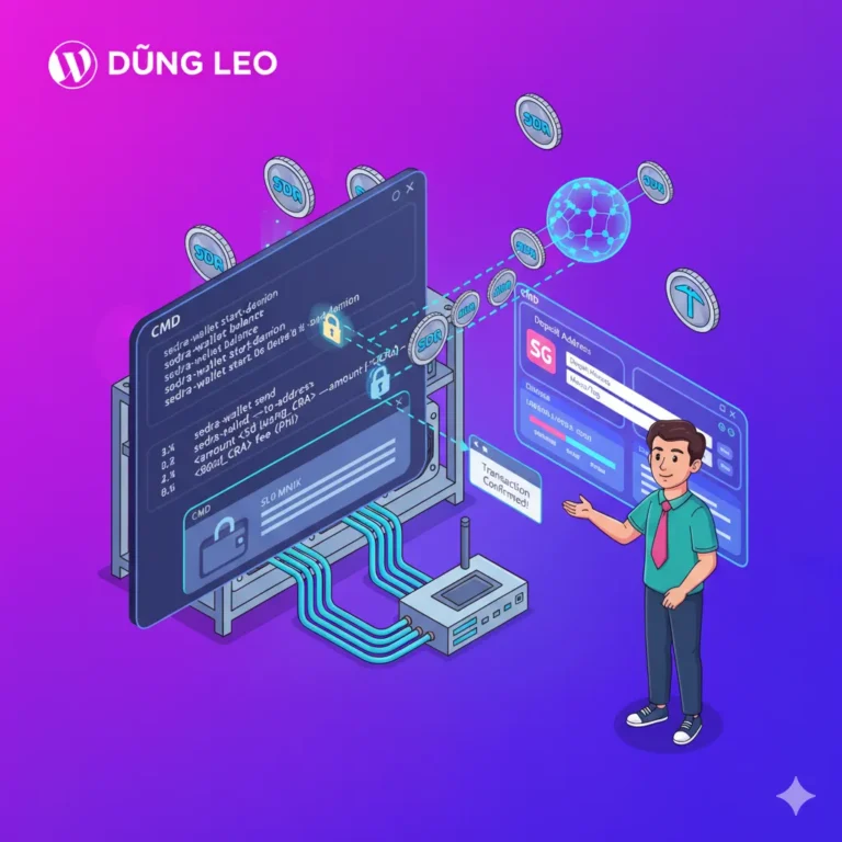 Hướng Dẫn Rút Sedra Từ Ví Node Về Sàn Giao Dịch [Video + Lệnh Chi Tiết]